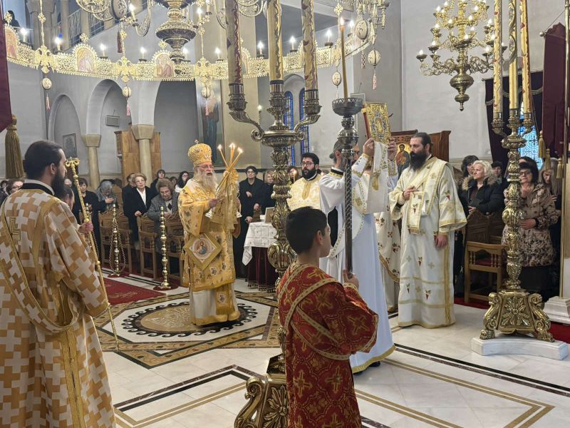 Χειροτονία πρεσβυτέρου στον Άγιο Αθανάσιο Δράμας